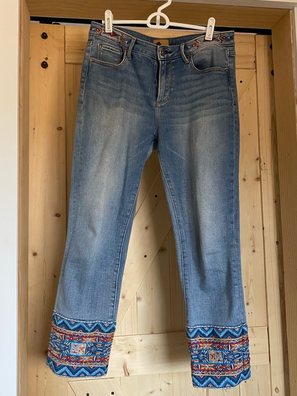 Driftwood Colette Embroidered Southwest Jeans